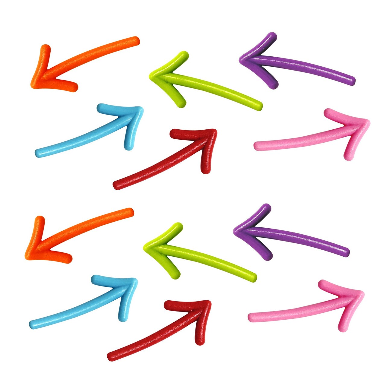 Wrapables Novelty Refrigerator Magnets for Kitchen, Whiteboards, Cabinets, and Lockers (Set of 12)